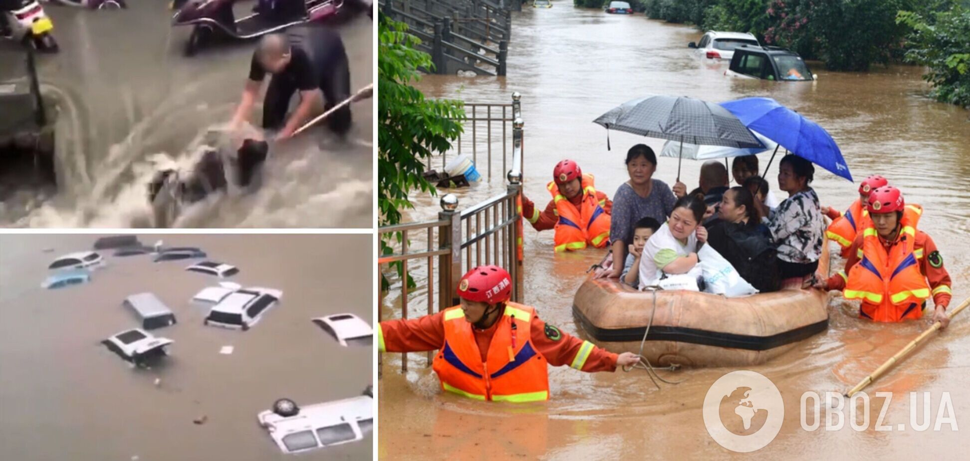 Потоп в Хенань: повінь в Китаї зруйнував греблю і затопило метро. Фото і  відео