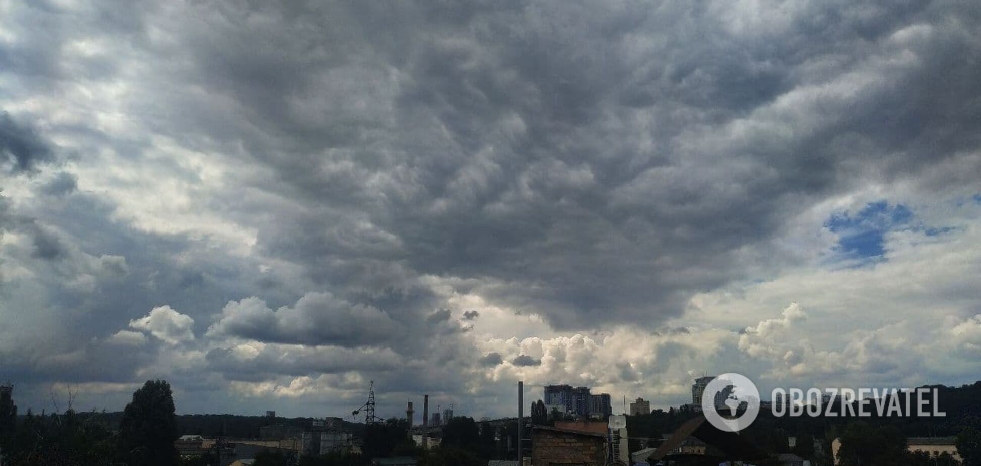 Також опади очікують на всій території Київщини