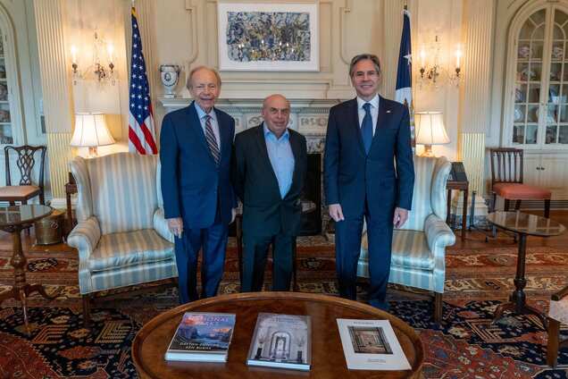 Держсекретар США Блінкен зустрівся з головою наглядової ради Меморіалу Голокосту 'Бабин Яр'