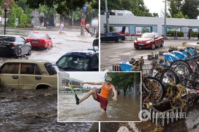 В Укргідрометцентрі назвали причини потопу в Одесі і попередили про нові НП