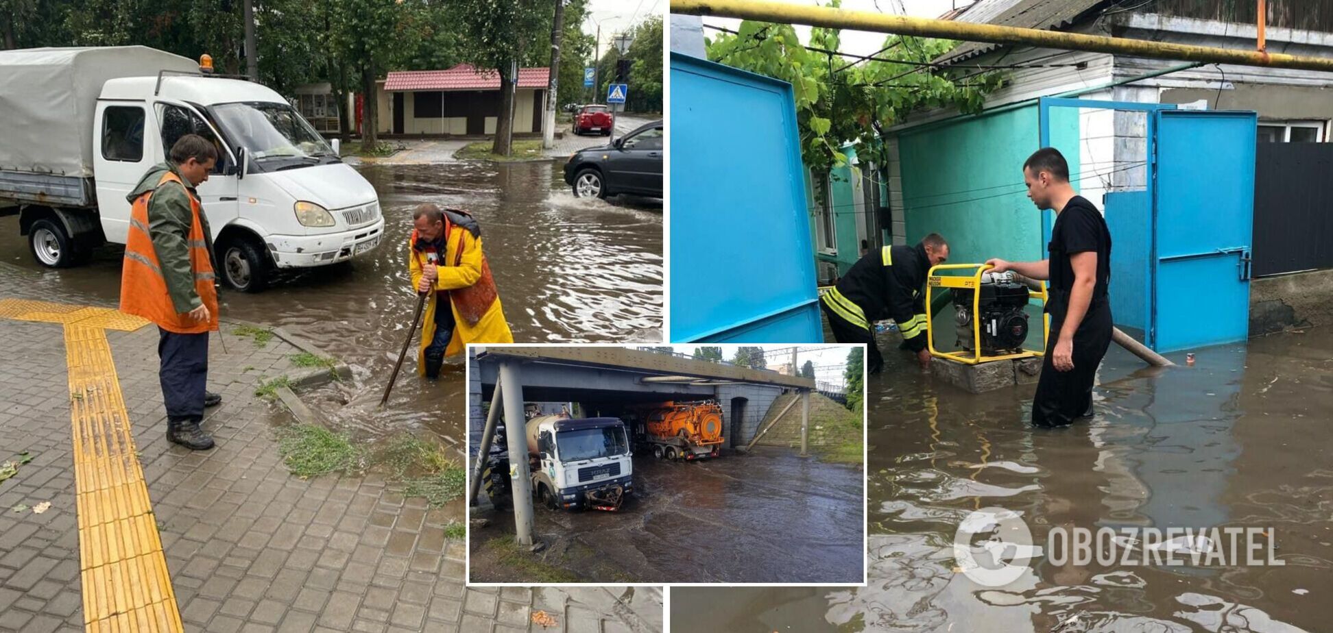 Одеса опинилася на межі катастрофи через потужну зливу, потоп міг зруйнувати дамбу. Фото і відео