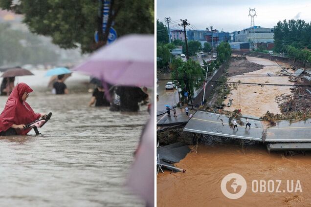 Наводнение в Китае, ураган в Индонезии – сколько погибших и пострадавших,  фото и видео | OBOZ.UA