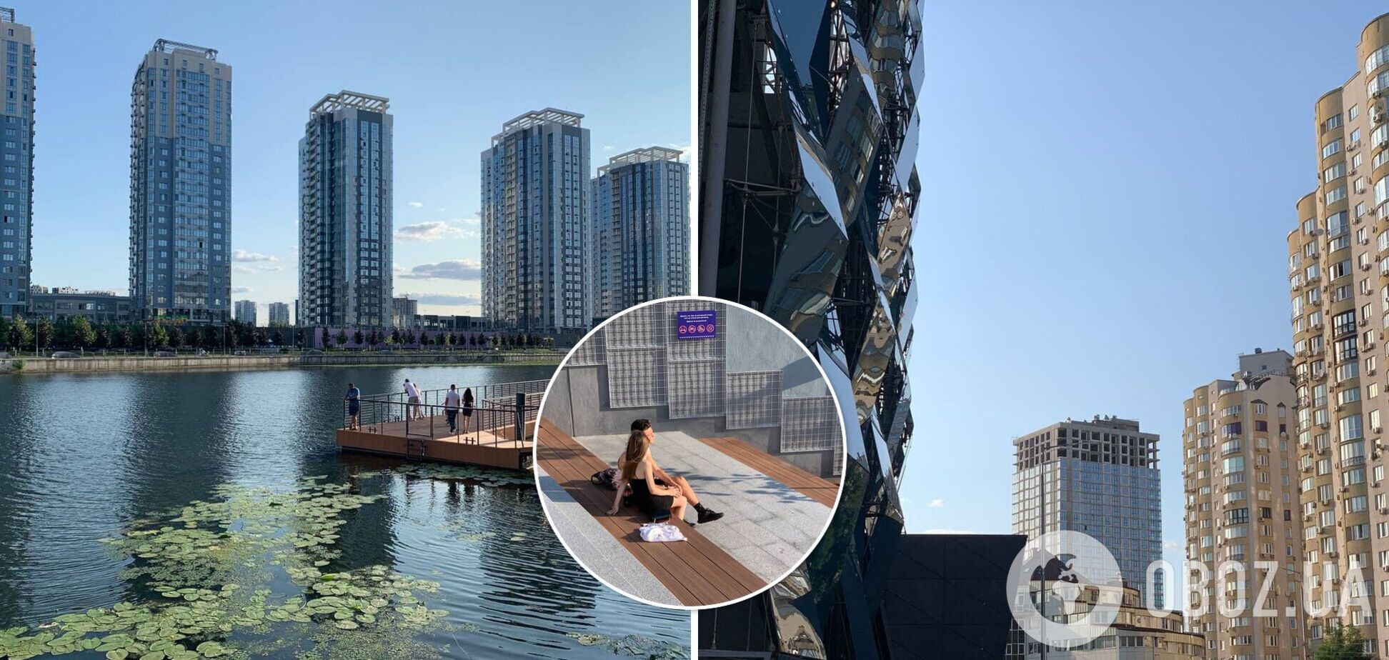 Небоскребы и новая набережная: в Киеве один из районов города превратили в Дубай. Фото