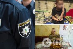 В Кривом Роге полицейские освободили 7-летнего мальчика, которого отчим держал на цепи. Фото и видео