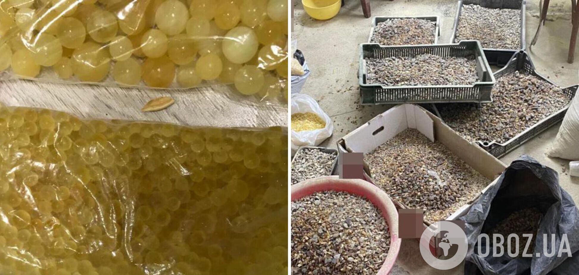 Банда продавала бурштин в ОАЕ