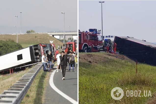 В Хорватии перевернулся пассажирский автобус: 10 погибших и много пострадавших. Фото