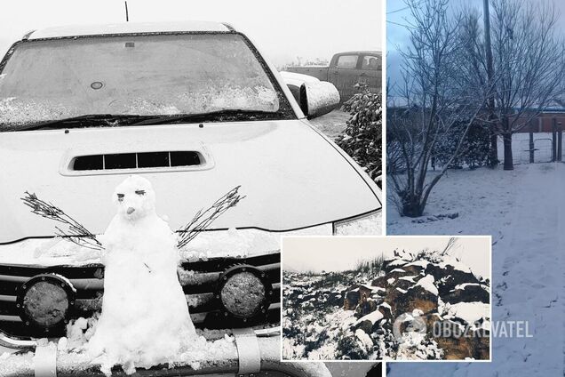 У Південній Африці випав сніг: побито багаторічні рекорди температур. Фото та відео