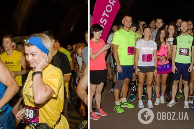 В Днепре состоялся забег '10k Night Run': фото яркого спортивного события