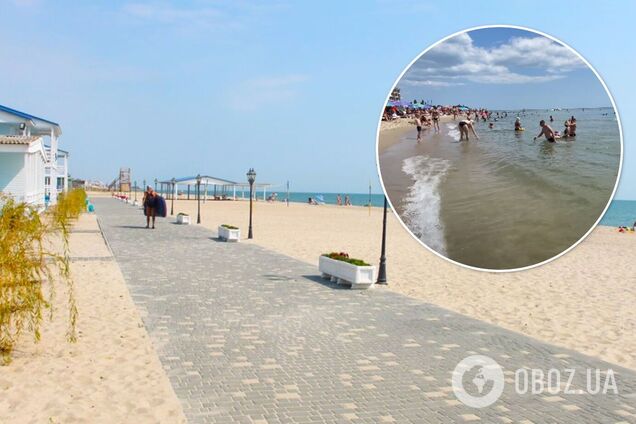 Затока здивувала туристів: вода чиста і тепла, людей багато, а медуз уже немає. Відео