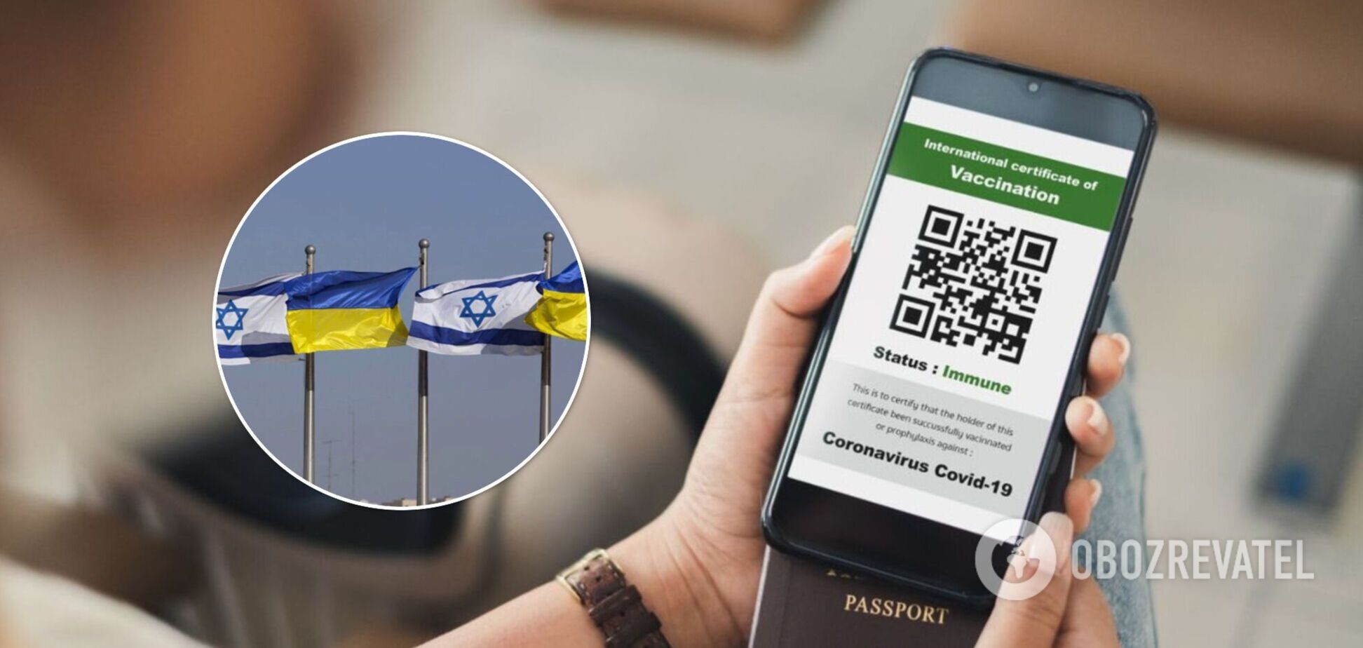 Украина и Израиль вышли на финальную стадию согласования COVID-паспортов