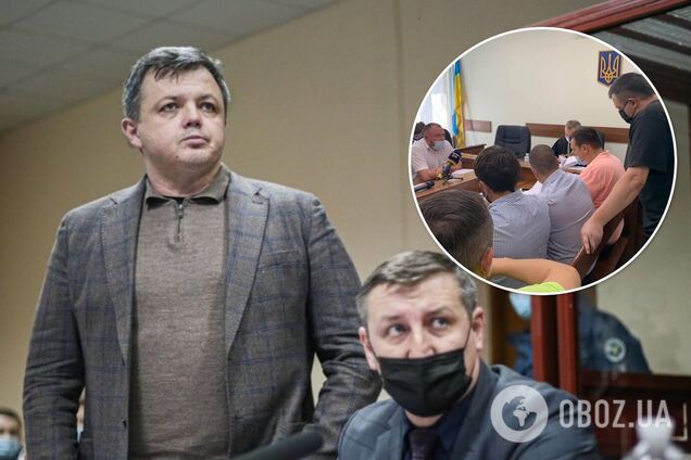 Семенченко снова отправили за решетку: суд изменил меру пресечения. Фото и видео