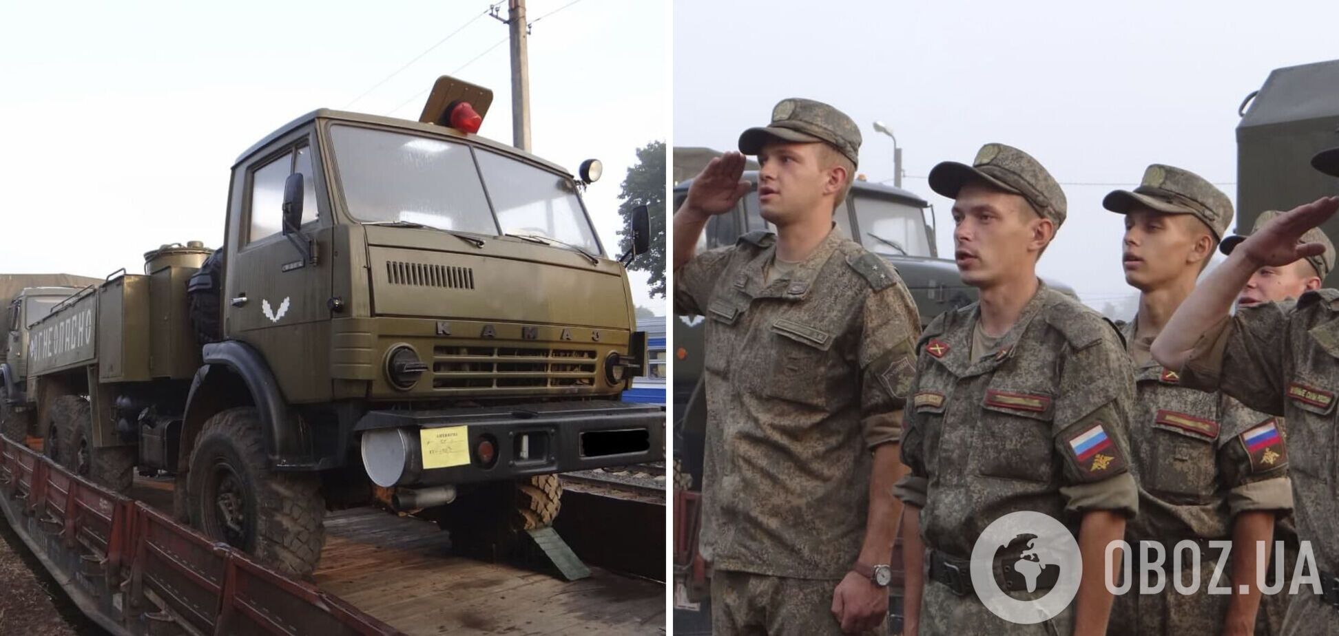 Российские военные приехали в Беларусь