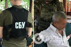 Контррозвідники СБУ на Черкащині затримали агента РФ: збирав дані про артсклади. Фото і відео