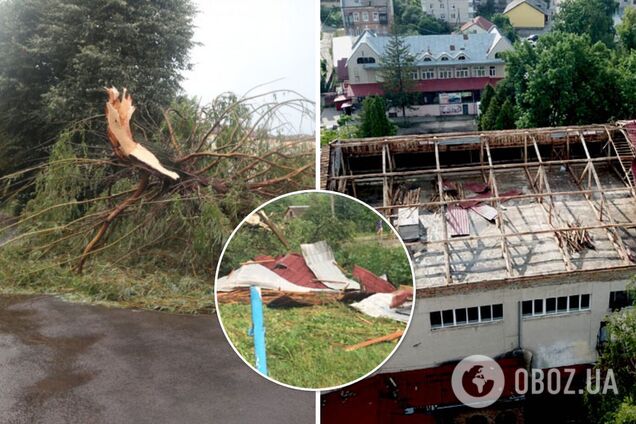 Непогода накрыла запад Украины