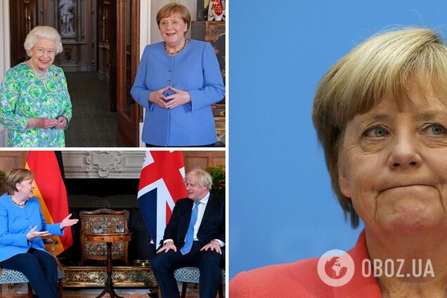 Меркель последний раз прибыла в Британию в качестве канцлера Германии: ее приняла королева Елизавета ІІ