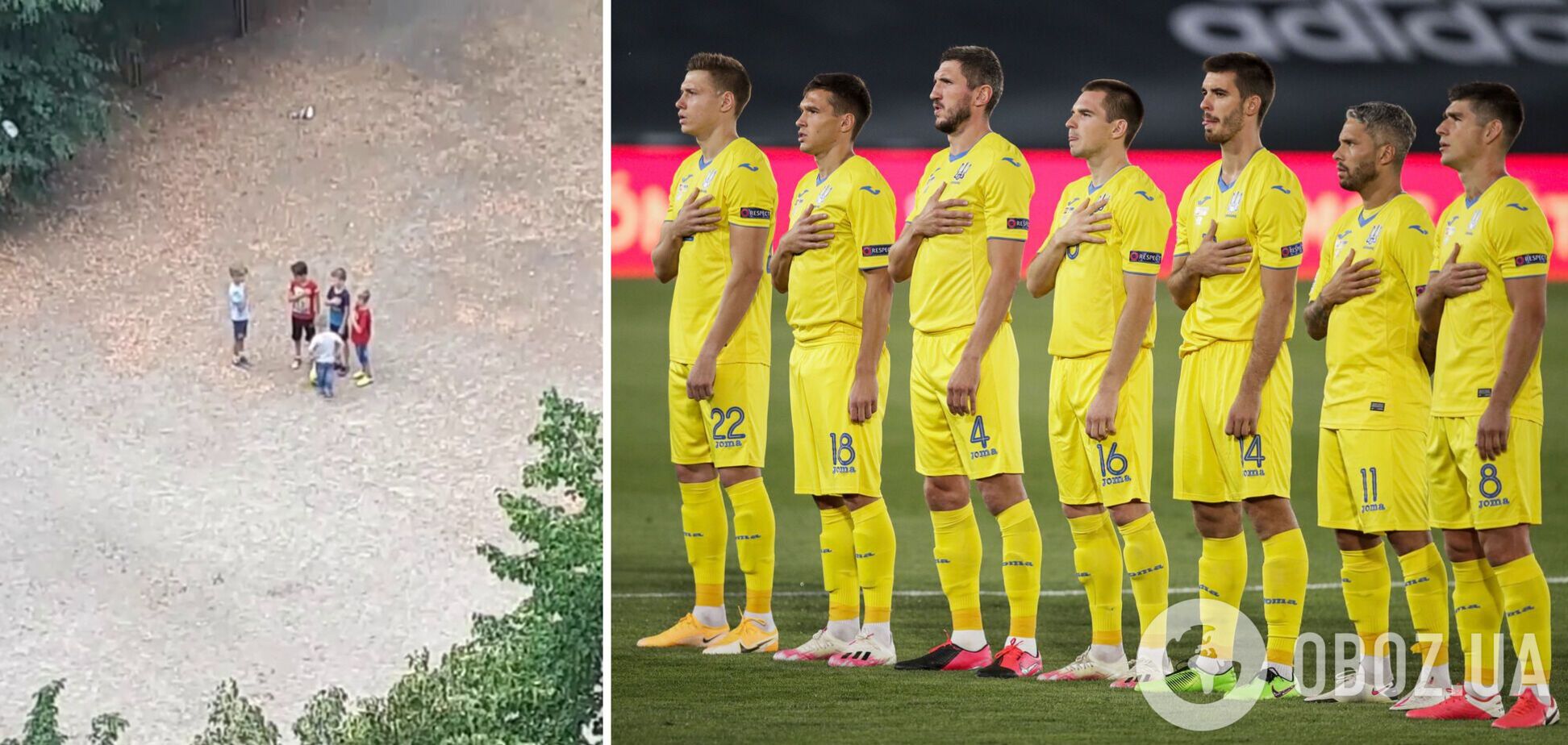 Діти виконали гімн України