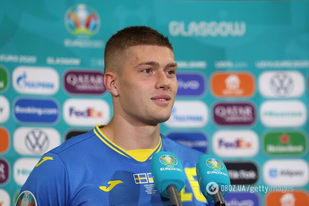 Український футболіст Довбик нескромно відгукнувся про свій гол у Боснії