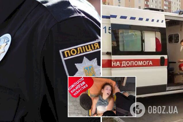 У курортному Бердянську на вулиці виявили напівроздягнену дівчину: вона потрапила в реанімацію. Фото