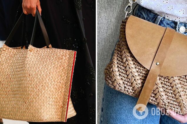 Плетені сумки увійшли в моду: як зробити аксесуар фішкою образу. Фото