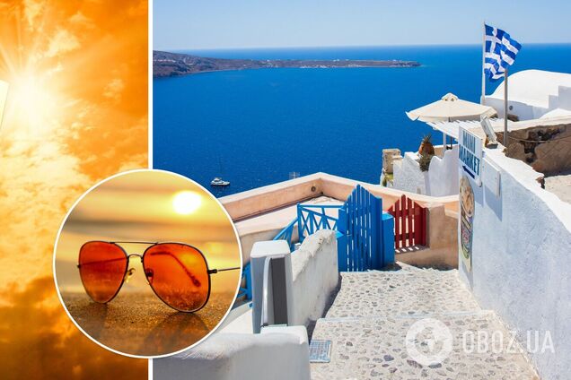 Жара в Греции