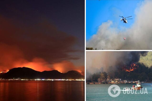 В Турции районы лесных пожаров объявили зонами бедствия: число погибших возросло. Видео