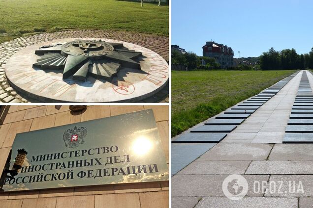 Россия направила Украине ноту из-за планов демонтировать памятный знак на мемориале во Львове