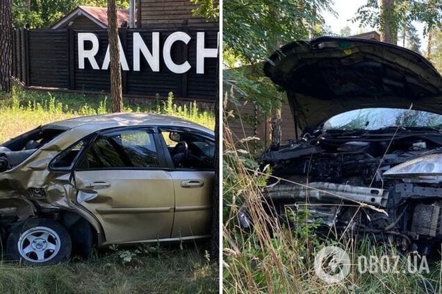 В Киеве столкнулись два авто