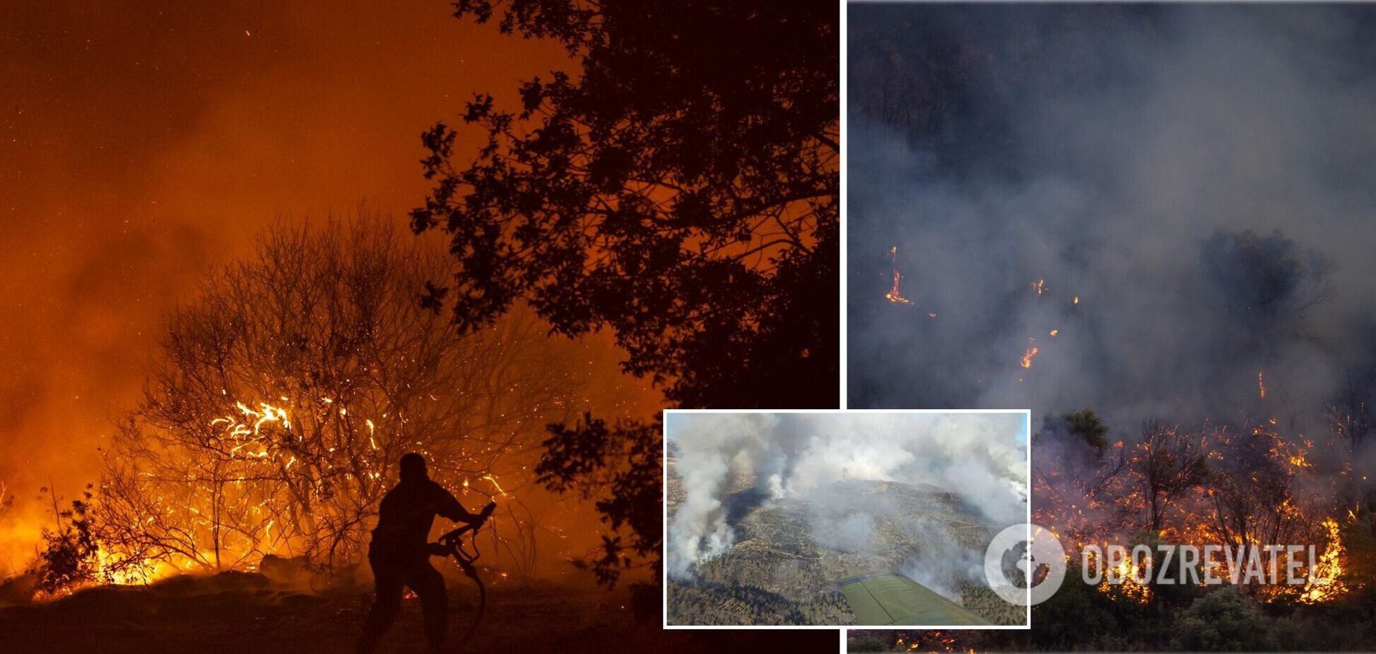 На Кипре вспыхнули масштабные лесные пожары, страна попросила о помощи. Фото и видео
