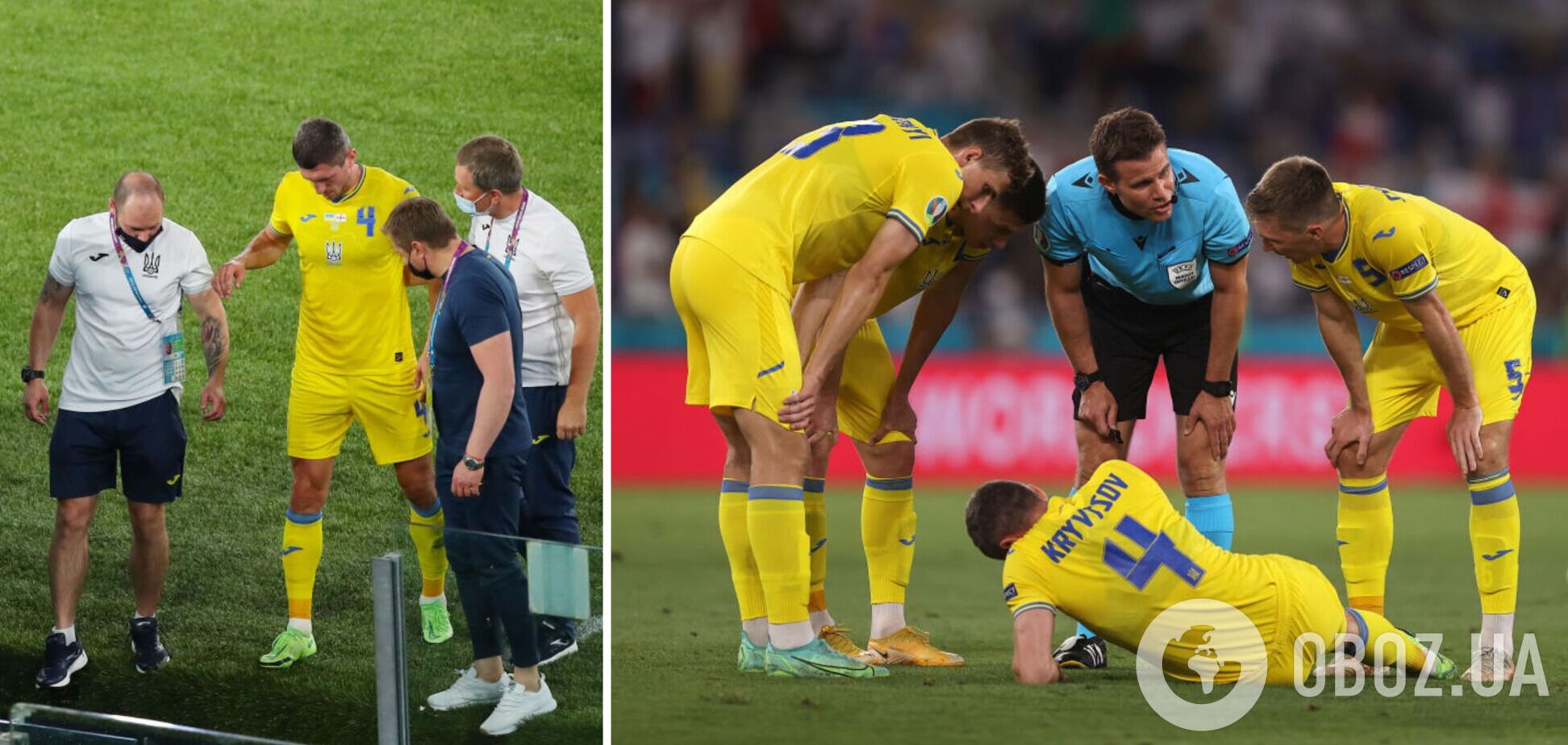 Кривцов травмував коліно