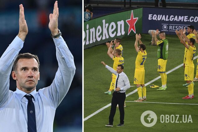 Шевченко и сборная Украины