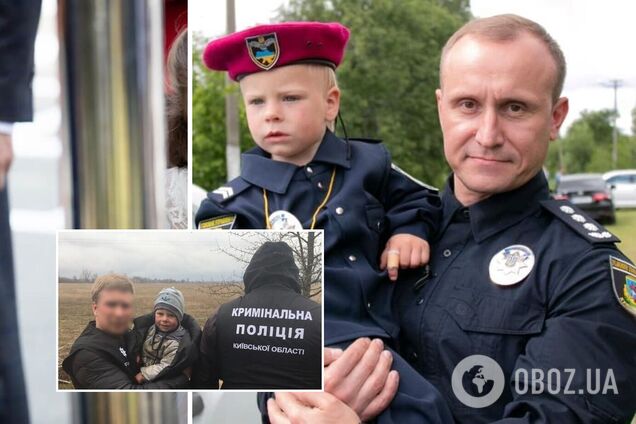 Врятований поліцейськими 2-річний хлопчик привітав копів з їхнім професійним святом