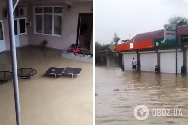 Сочи затопило после ливня