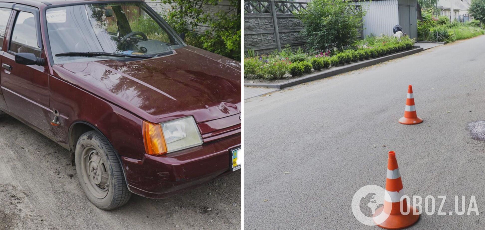 В Днепре водитель авто трижды переехал женщину и скрылся с места аварии. Фото