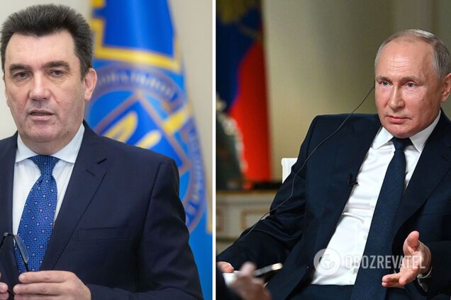 Алексей Данилов и Владимир Путин