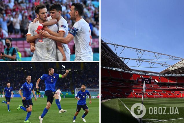 Италия и Испания сыграют в полуфинале Евро-2020
