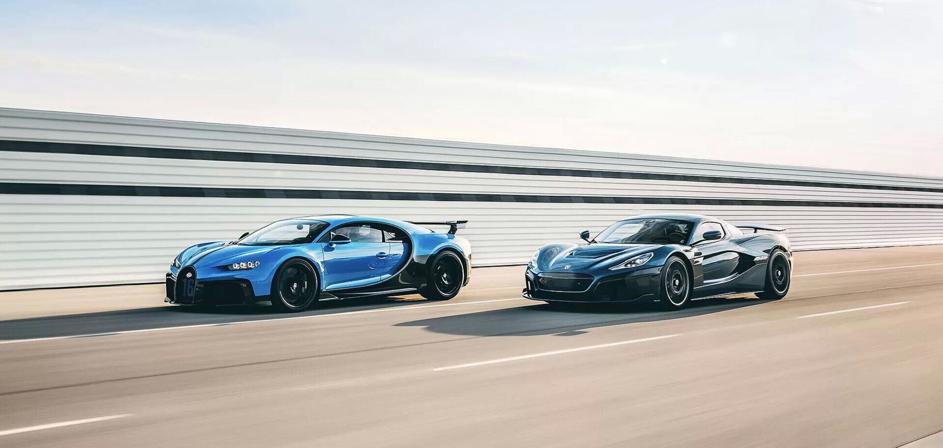 Французька Bugatti об'єднується з хорватським Rimac. Відео