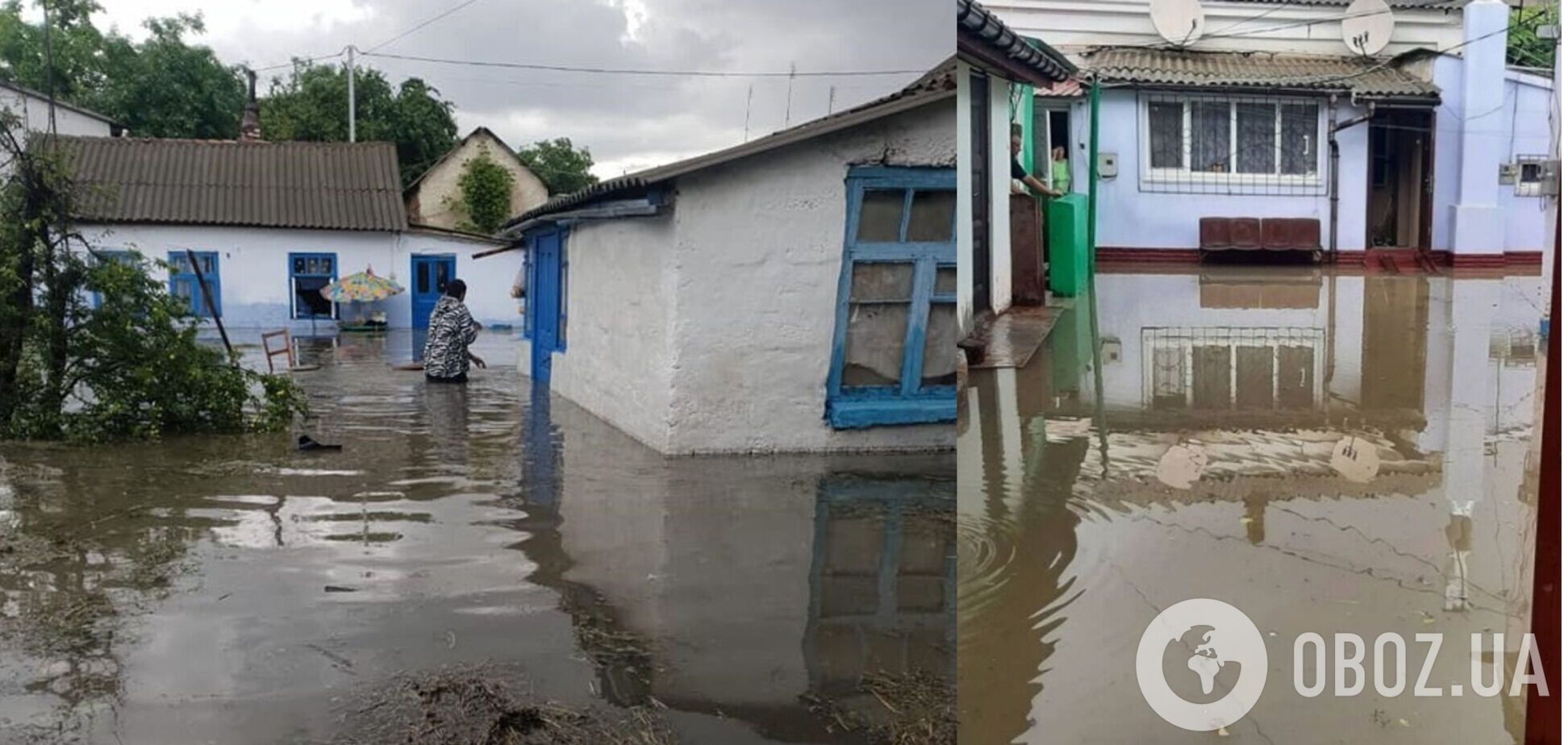 Місцеві жителі діляться в соцмережах наслідками потопу