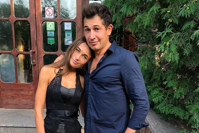 Известный телеведущий Андрей Джеджула и его супруга Юлия Леус