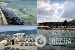 На популярных пляжах Одессы отдыхают сотни туристов