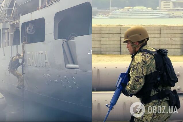 Відбулося відпрацювання захоплення корабля