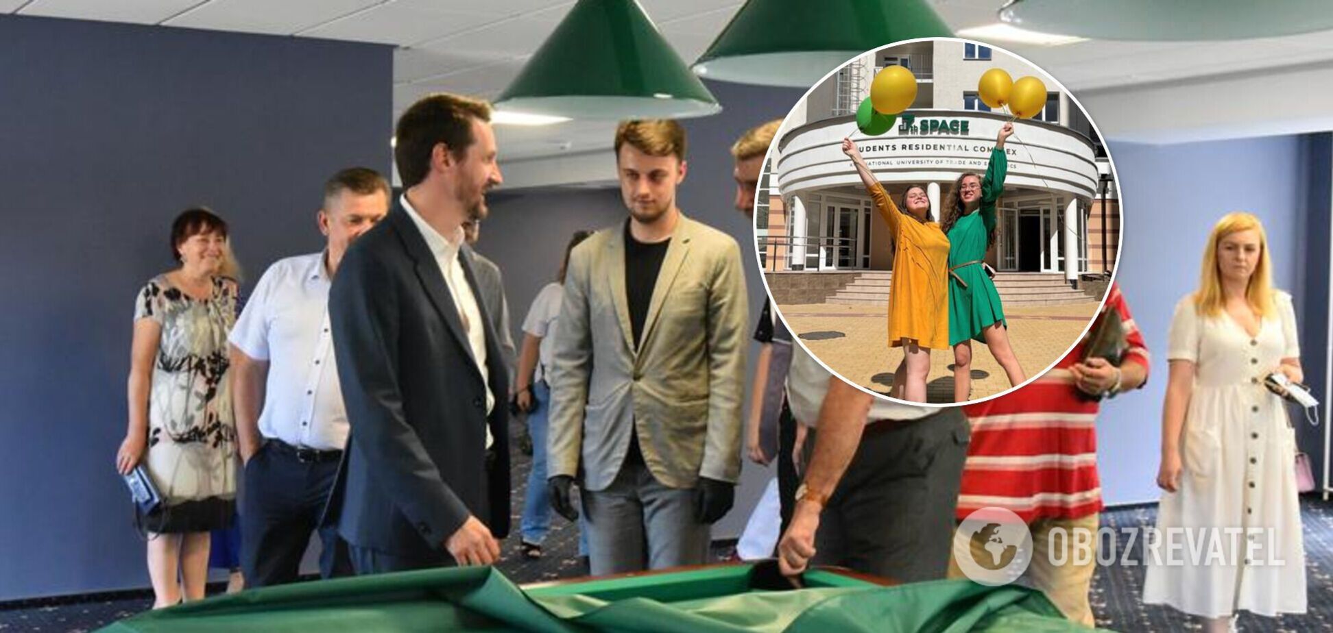 С кинотеатром и парикмахерской: в Киеве открыли самое современное студенческое общежитие в Украине. Фото