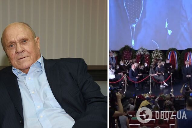 В Москве прощаются с режиссером Меньшовым: на похороны пришла его жена. Фото и видео