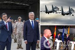 В Литве экстренно прервали брифинг политиков на базе НАТО из-за российских самолетов. Видео