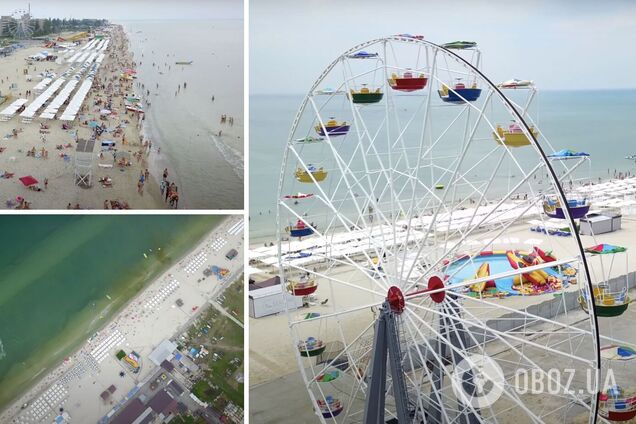 Пляжи переполнены, но Черное море очень холодное