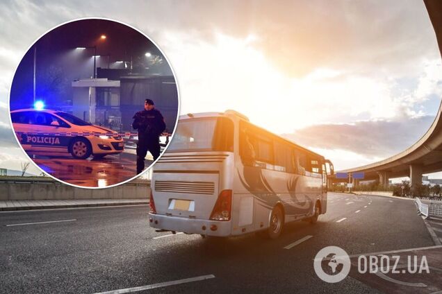 У Чорногорії автобус із українцями затримали через фальшиві гроші