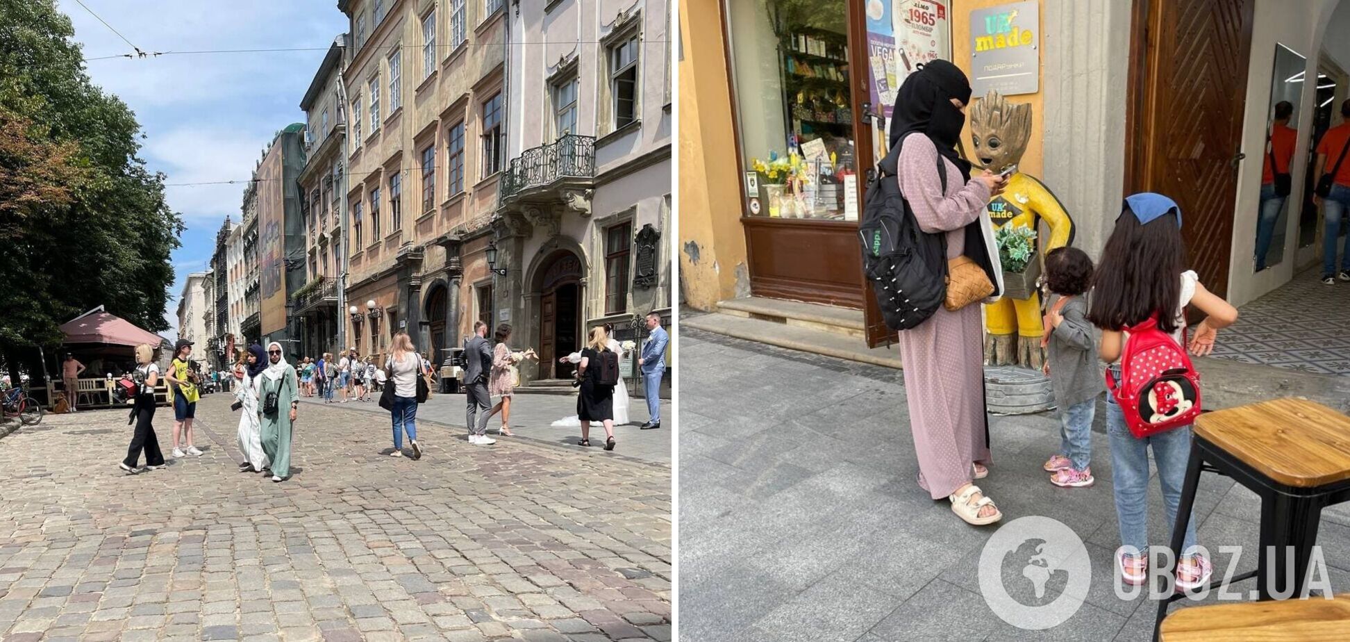 Туристы из Саудовской Аравии заполонили Львов. Фото