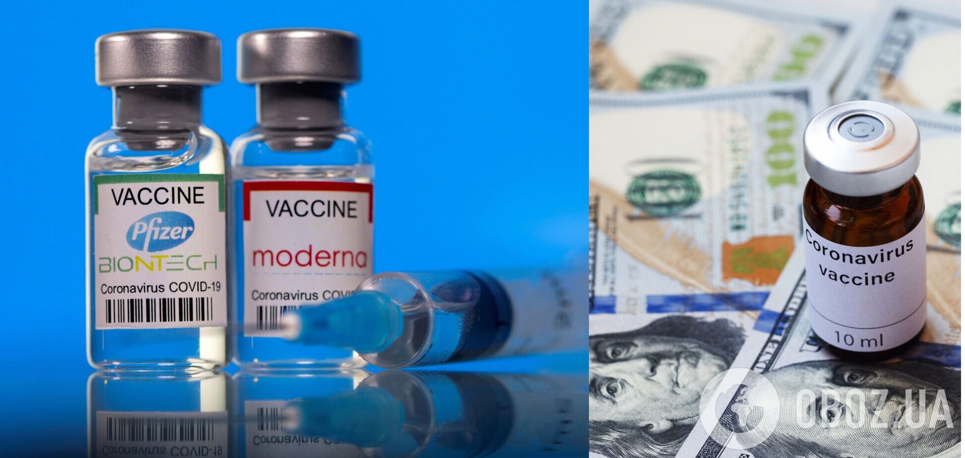 Вакцини Pfizer і Moderna подорожчали в середньому на 20% для ЄС: названо причину