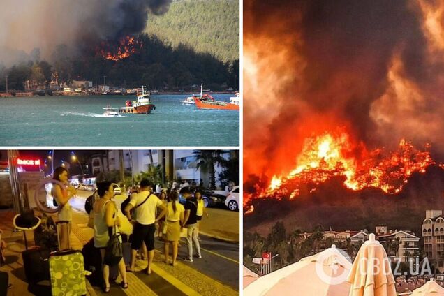 Туристы бегут с популярного курорта Турции. Видео эвакуации