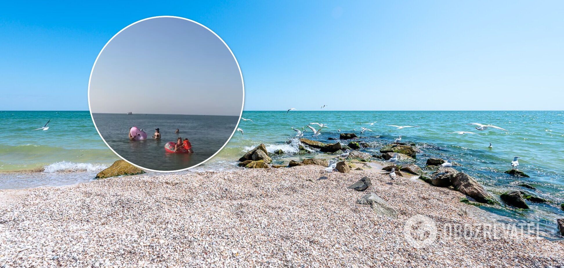 Медузи зникли, вода радує: туристи показали свіжі відео з Кирилівки і розповіли про відпочинок