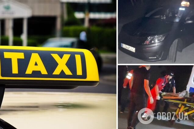 На Киевщине пассажир избил и изрезал ножом таксиста: он отказался сократить дорогу. Фото и видео